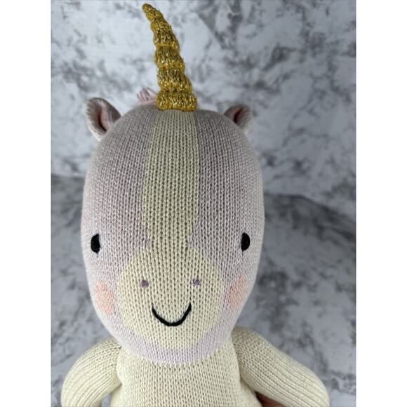 Cuddle Kind Zoe The Unicorn 22" Plush Stuffed Animal - Picture 2 of 11
